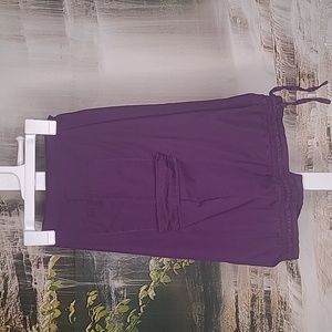 Nu Dimensions Adult Medium Scrub pants eggplant purple